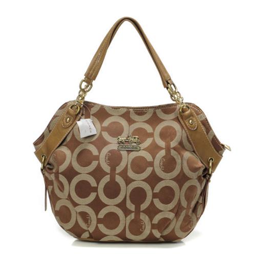 Coach Chelsea In Signature Small Khaki Totes BOR | Women